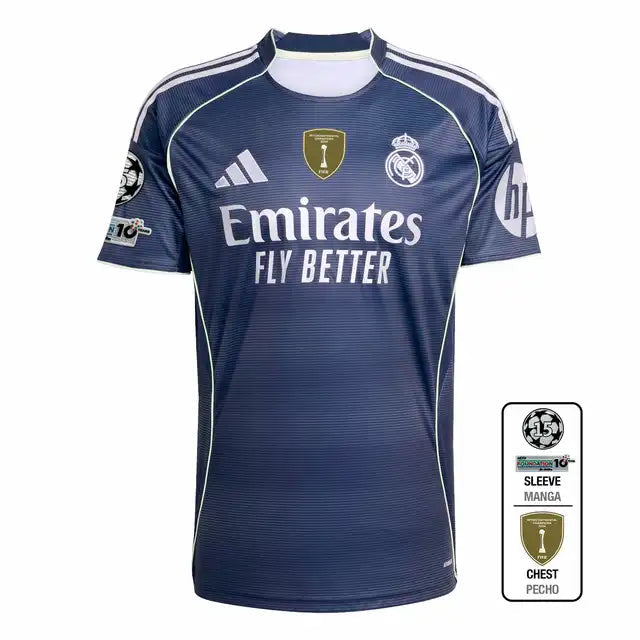 Real Madrid Away Soccer Jersey 2025/26 Top Koszulki Pilka Sklep