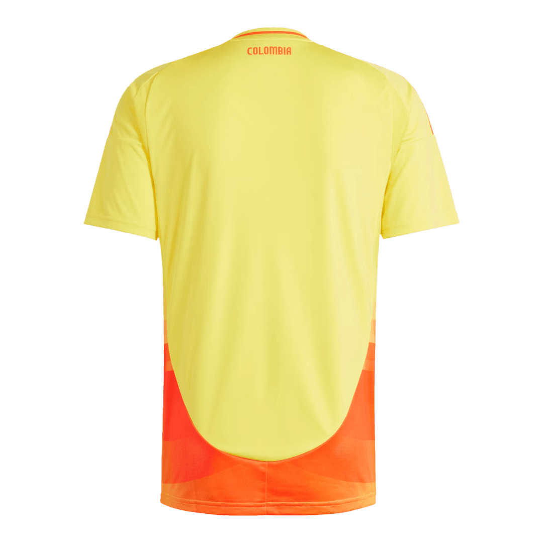 Men's Colombia Home Soccer Jersey Copa América 2024 Top Koszulki Pilka Sklep