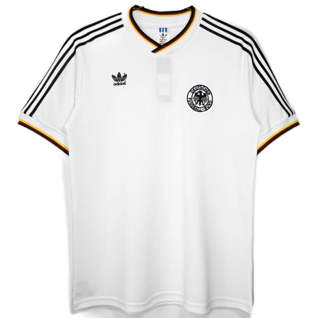 Klasyczna koszulka domowa Germany's z 1986 r Top Soccer World Shop