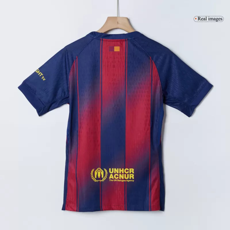 Player Version LAMINE YAMAL #10 Barcelona Home Soccer Jersey 2025/26- Kopa Trophy Edition Top Koszulki Pilka Sklep