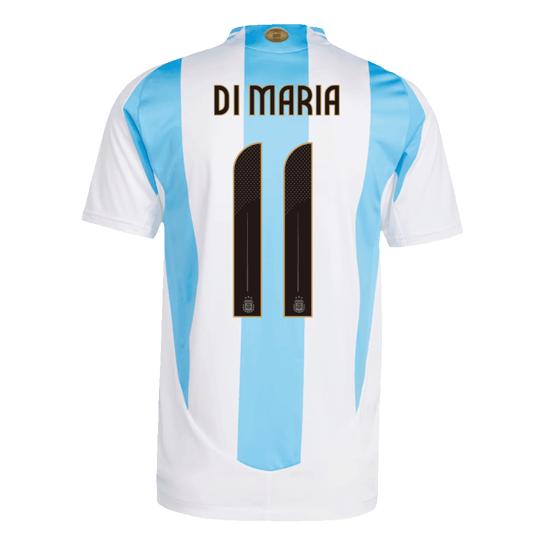 Argentina DI MARIA #11 Home Match Jersey Copa América 2024 Top Koszulki Pilka Sklep