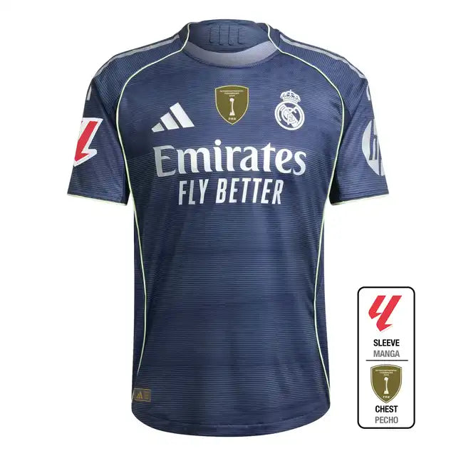 Player Version Real Madrid Away Soccer Jersey 2025/26 Top Koszulki Pilka Sklep