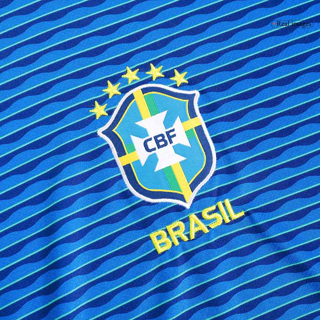 Men's Brazil Away Soccer Jersey Copa América 2024 Top Koszulki Pilka Sklep