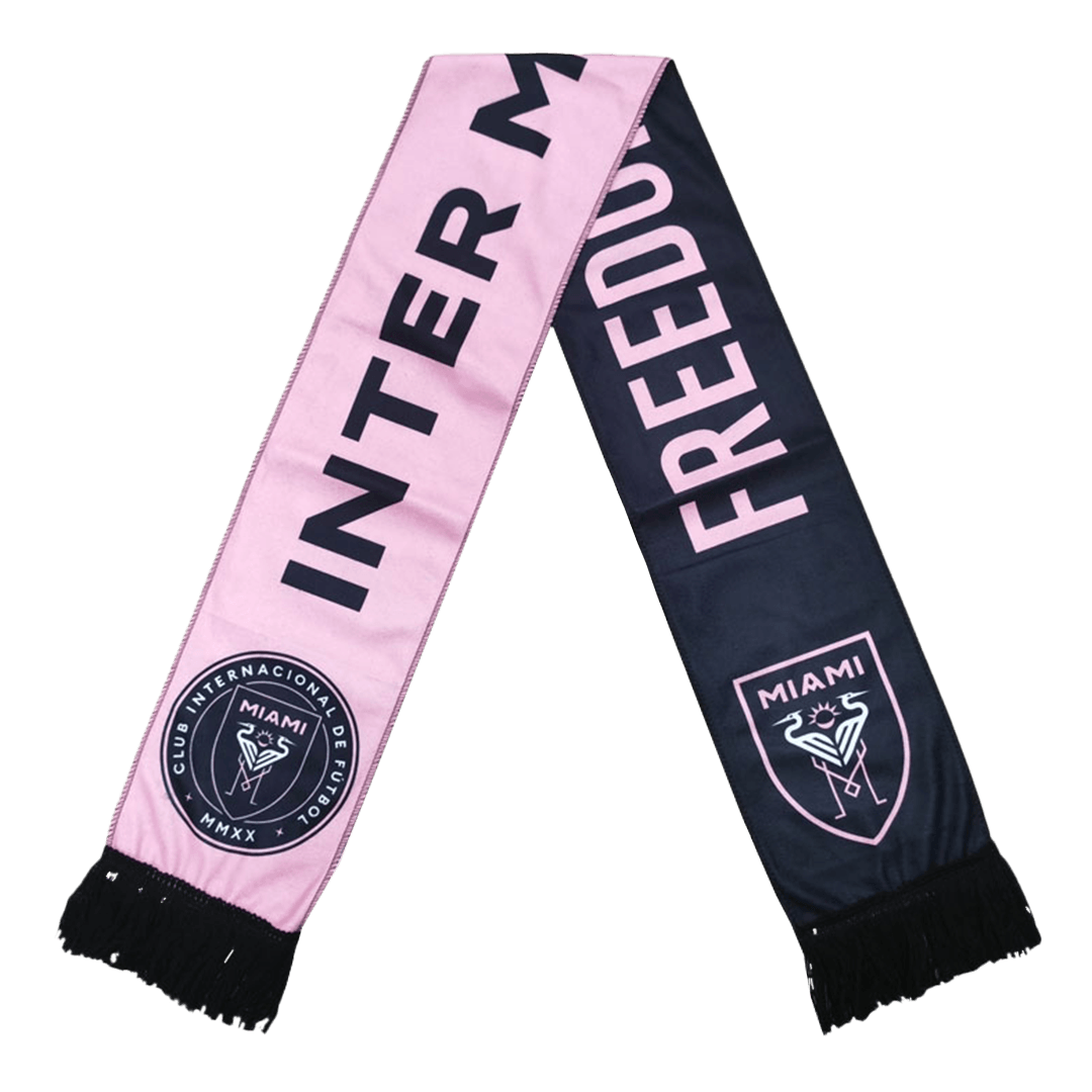 Inter Miami CF Scarf - Pink and Black