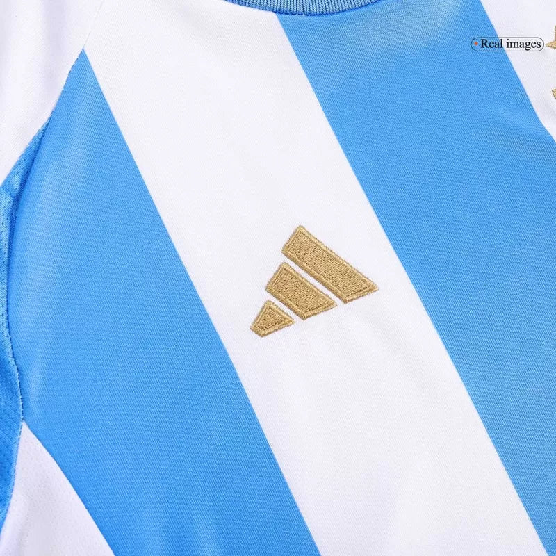 Argentina Domowe Dziecięce Koszulki Piłkarskie Zestaw Copa America 2024 Top Koszulki Pilka Sklep