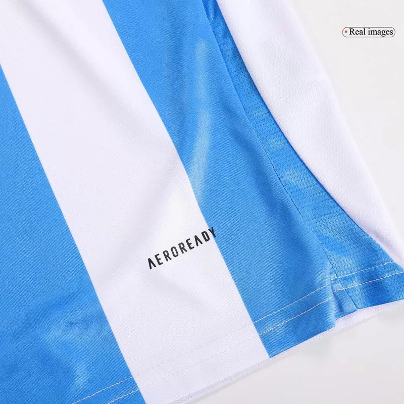 Argentina Domowe Dziecięce Koszulki Piłkarskie Zestaw Copa America 2024 Top Koszulki Pilka Sklep