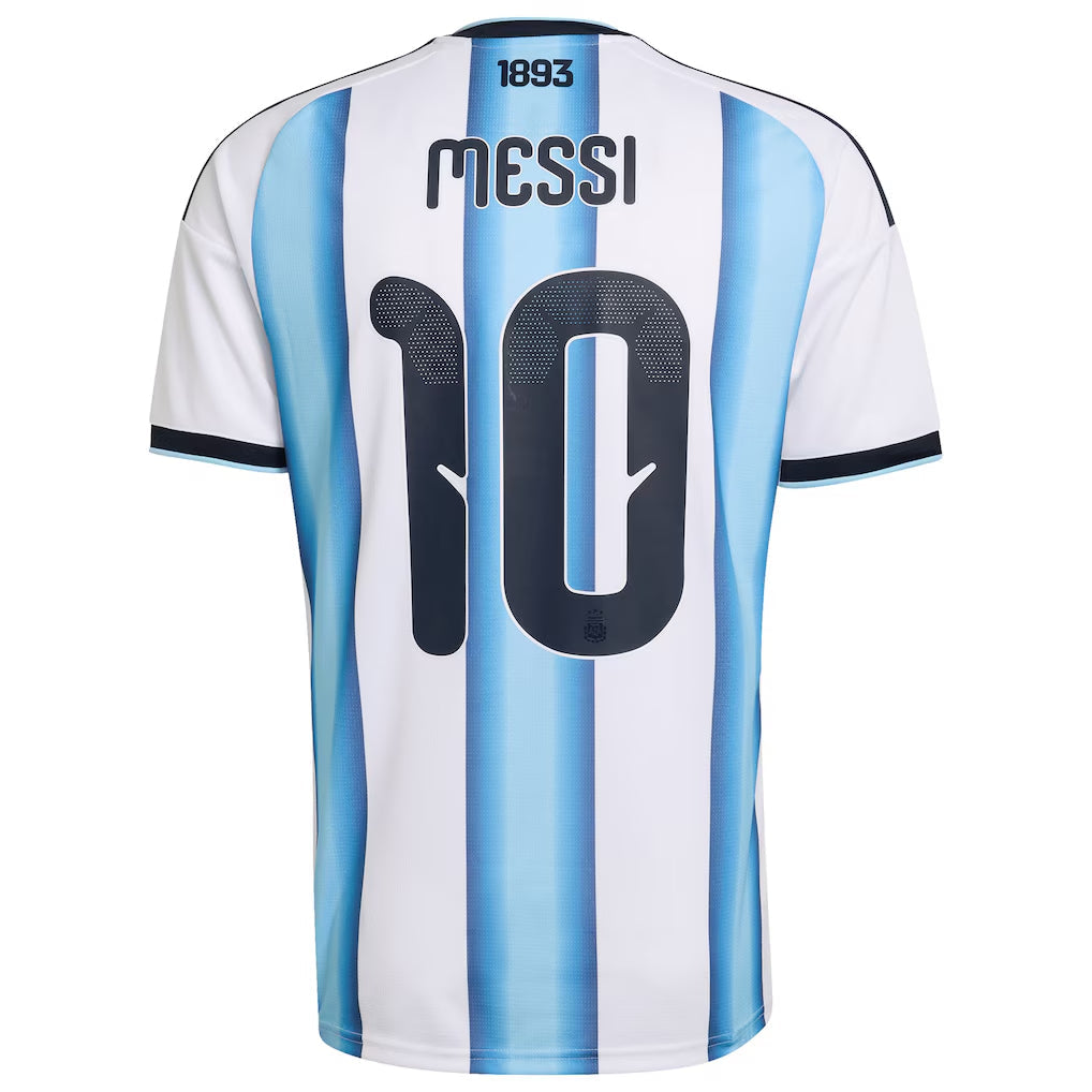 Messi #10 Player Version Argentina Home Jersey 2026 Top Koszulki Pilka Sklep