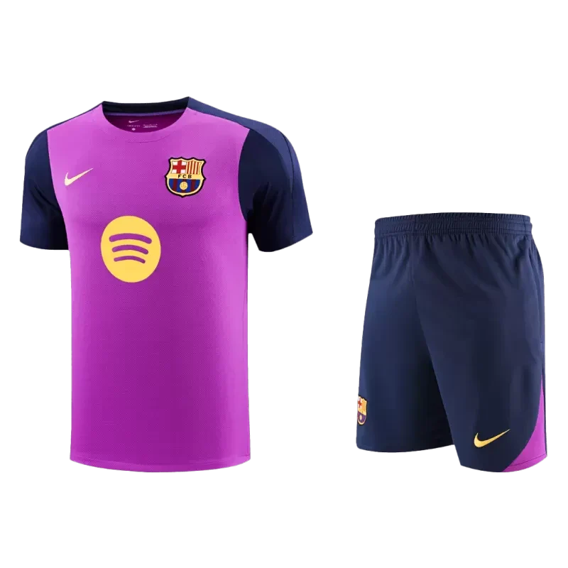 Barcelona Pre-Match Jersey Kit(Jersey+Shorts) 2025/26 Top Koszulki Pilka Sklep