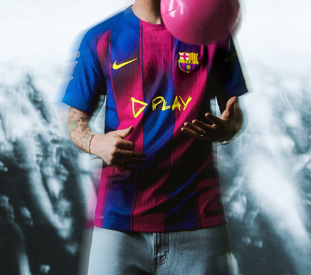 Koszulka piłkarska Barcelona x Spotify Playlist 2025/26 Ed Sheeran Top Koszulki Pilka Sklep