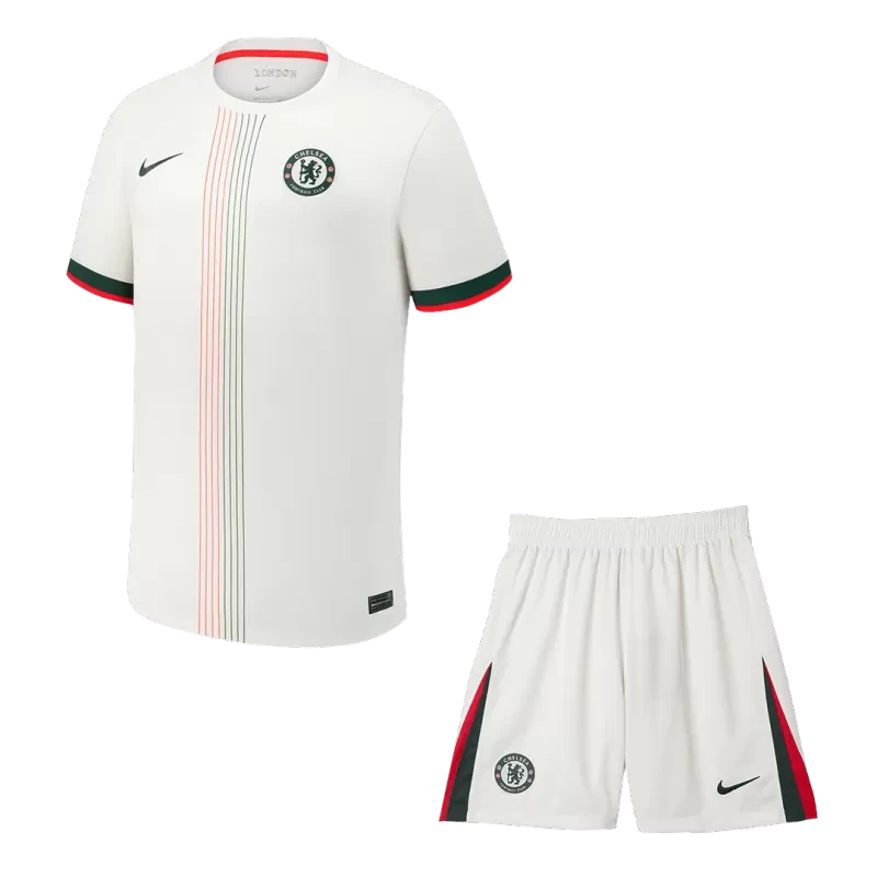 Chelsea Away Soccer Jersey Kit(Jersey+Shorts) 2025/26 Top Koszulki Pilka Sklep