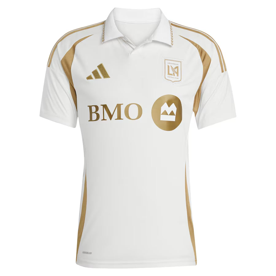 Fan Version Men's LAFC White 2025 Away Top Koszulki Pilka Sklep