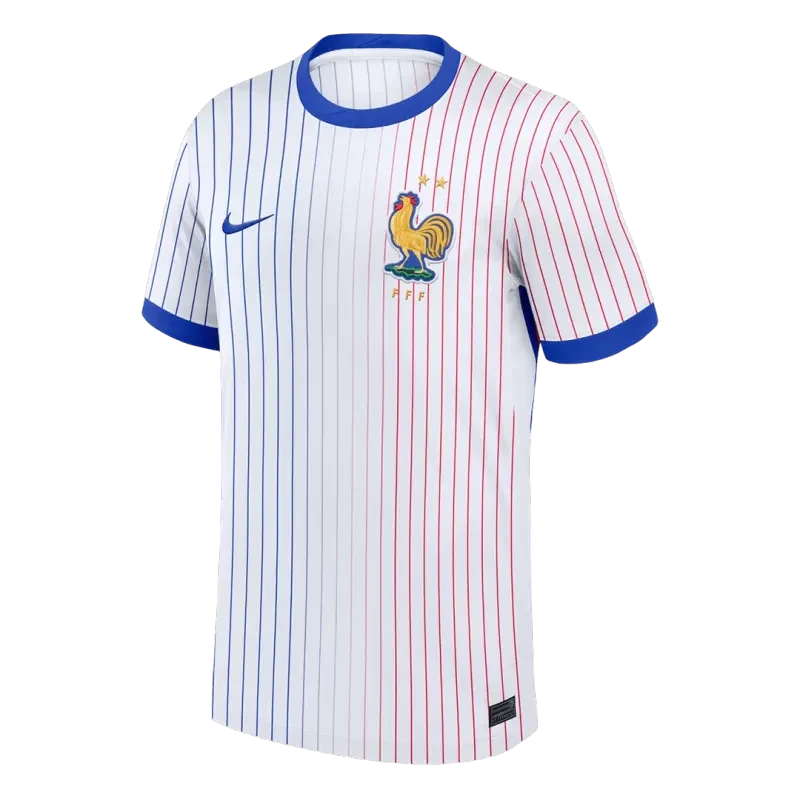 Zestaw piłkarski wyjazdowy France (koszulka + spodenki) Euro 2024 Top Koszulki Pilka Sklep