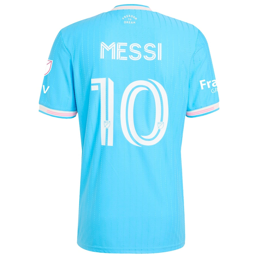 Wersja gracza Inter Miami CF Messi #10 2025 Trzecia wyjazdowa koszulka piłkarska Top Koszulki Pilka Sklep