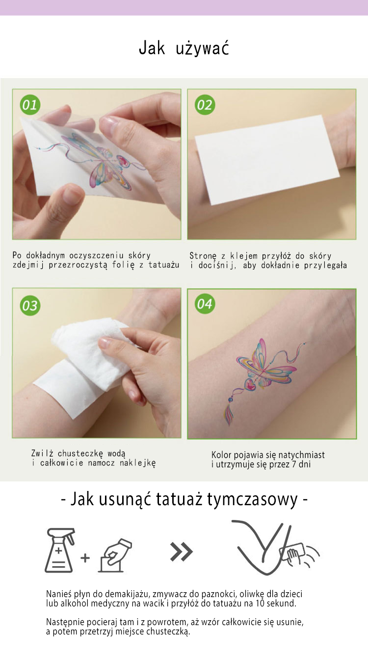 naklejka na tatuaż Top Koszulki Pilka Sklep