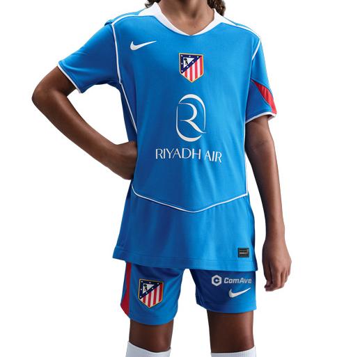 Kid's Atletico Madrid Third Away Soccer Jersey Kit(Jersey+Shorts) 2025/26 Top Koszulki Pilka Sklep