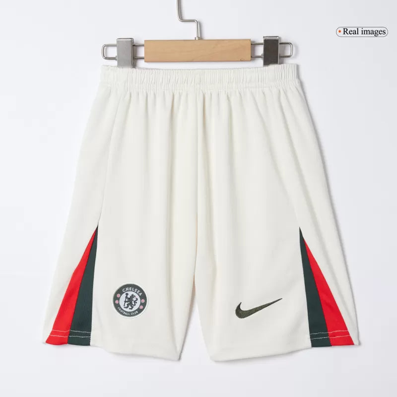 Kid's Chelsea Away Soccer Jersey Kit(Jersey+Shorts+Socks) 2025/26 Top Koszulki Pilka Sklep