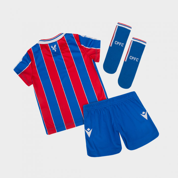 Kid's Crystal Palace Home Soccer Jersey Kit (Jersey+Shorts+Sock) 2025/26 Top Koszulki Pilka Sklep