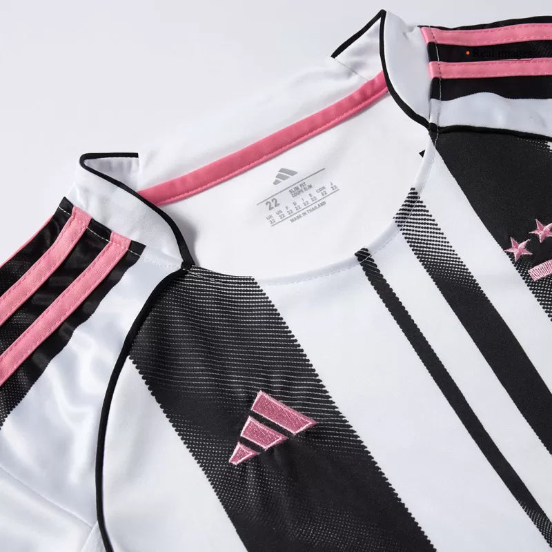 Kid's Juventus Home Soccer Jersey Kit(Jersey+Shorts+Socks) 2025/26 Top Koszulki Pilka Sklep