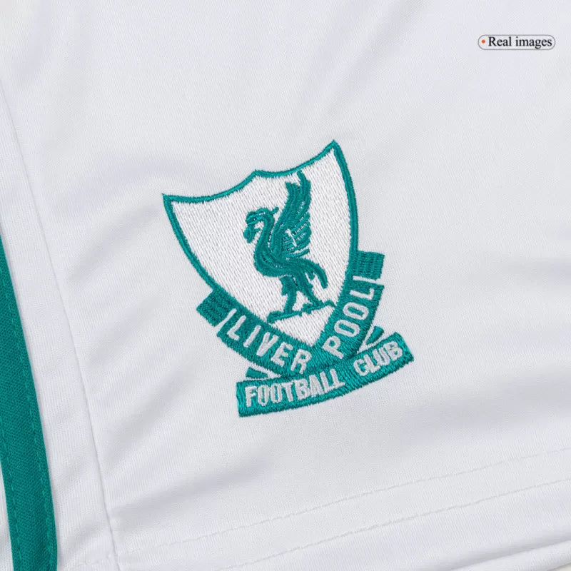 Kid's Liverpool Third Away Soccer Jersey 2025/26 (Jersey+Shorts+Socks) Top Koszulki Pilka Sklep
