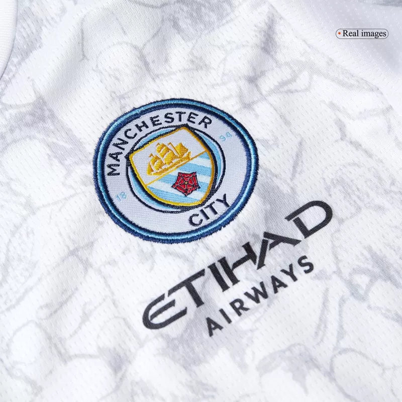 Kid's Manchester City KidSuper Soccer Jersey Kit(Jersey+Shorts) 2025/26 Top Koszulki Pilka Sklep