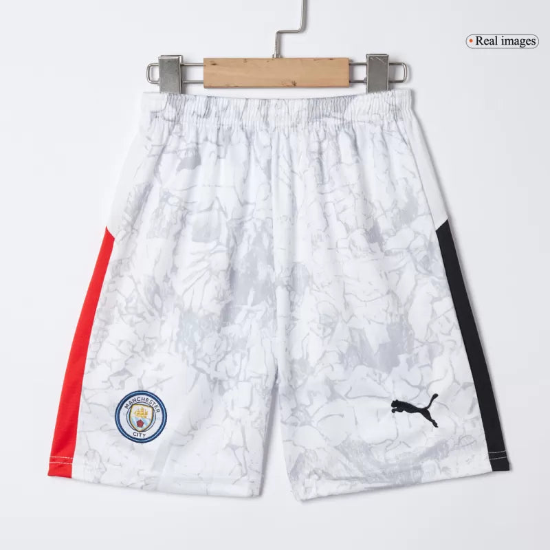 Kid's Manchester City KidSuper Soccer Jersey Kit(Jersey+Shorts) 2025/26 Top Koszulki Pilka Sklep
