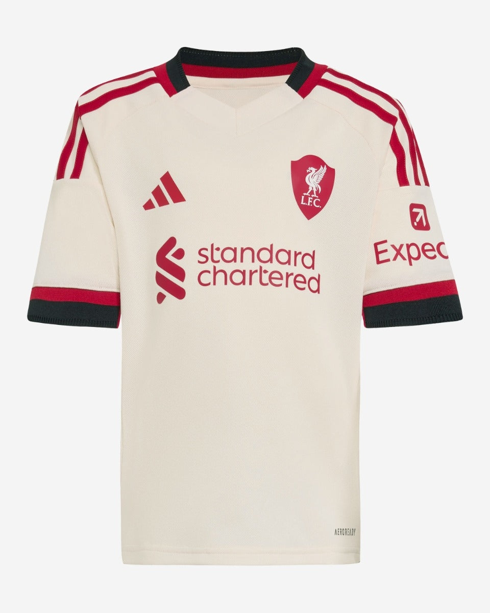 Liverpool Kids Away Soccer Jersey 2025/26 (Jersey+Shorts) Top Koszulki Pilka Sklep
