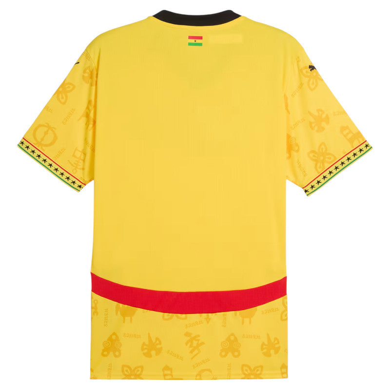 Player Version Ghana Away Soccer Jersey 2024/25 - Slim Fit Top Koszulki Pilka Sklep