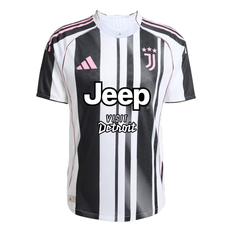 Player Version KALULU #15 Juventus Home Soccer Jersey 2025/26 Top Koszulki Pilka Sklep