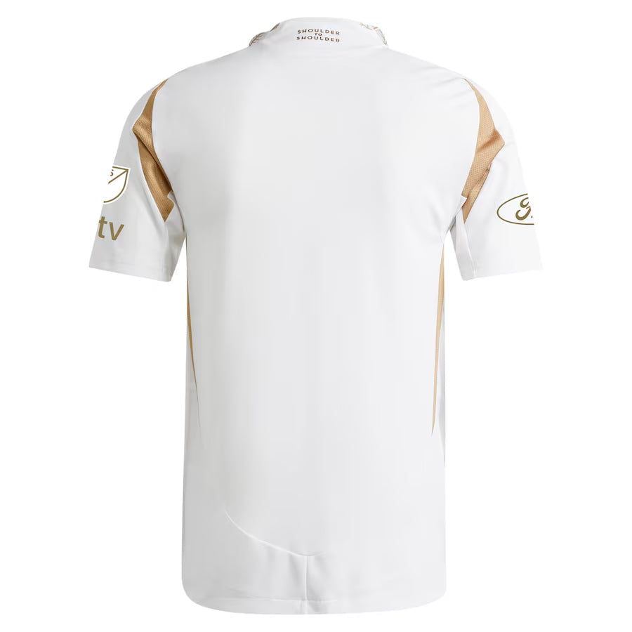 Player Version Men's LAFC White 2025 Away- Slim Fit Top Koszulki Pilka Sklep
