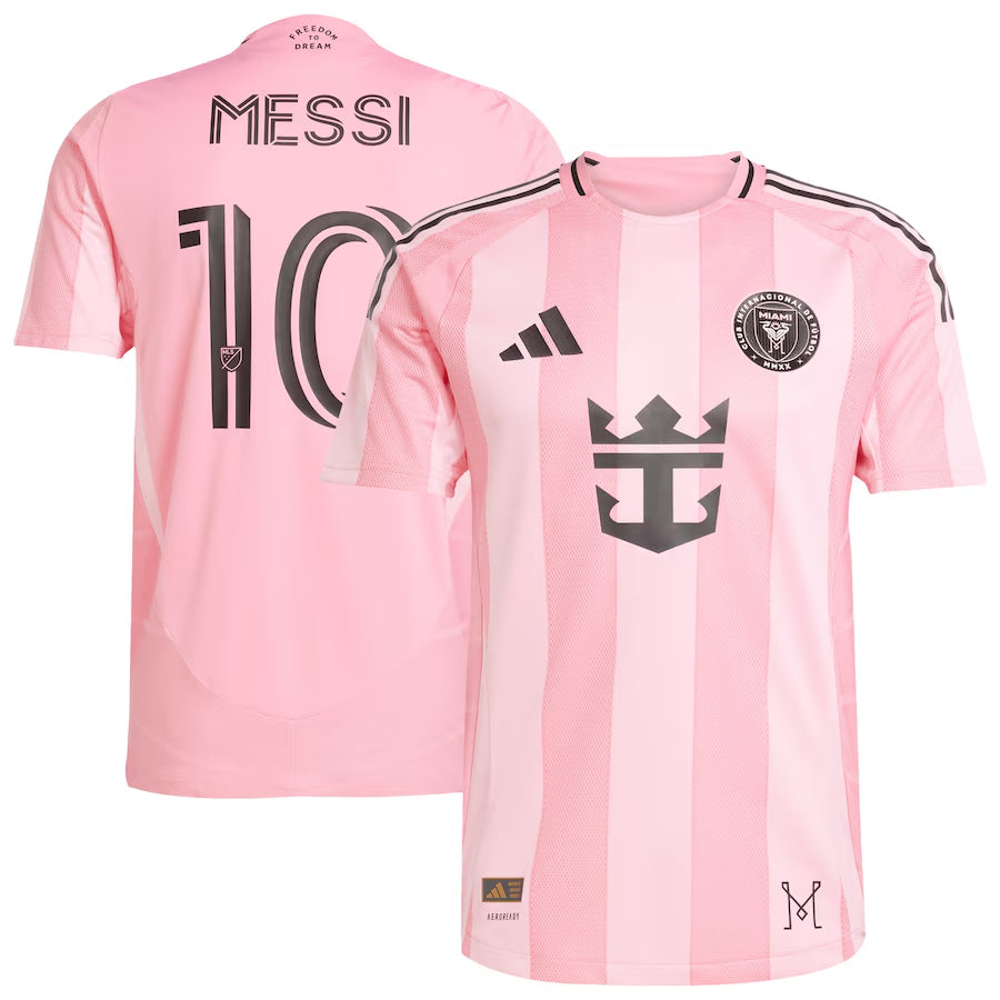 Wersja gracza Messi #10 Inter Miami CF Koszulka domowa piłkarska 2025 Top Koszulki Pilka Sklep