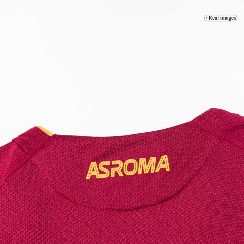 Player Version Roma Home Soccer Jersey 2025/26 Top Koszulki Pilka Sklep