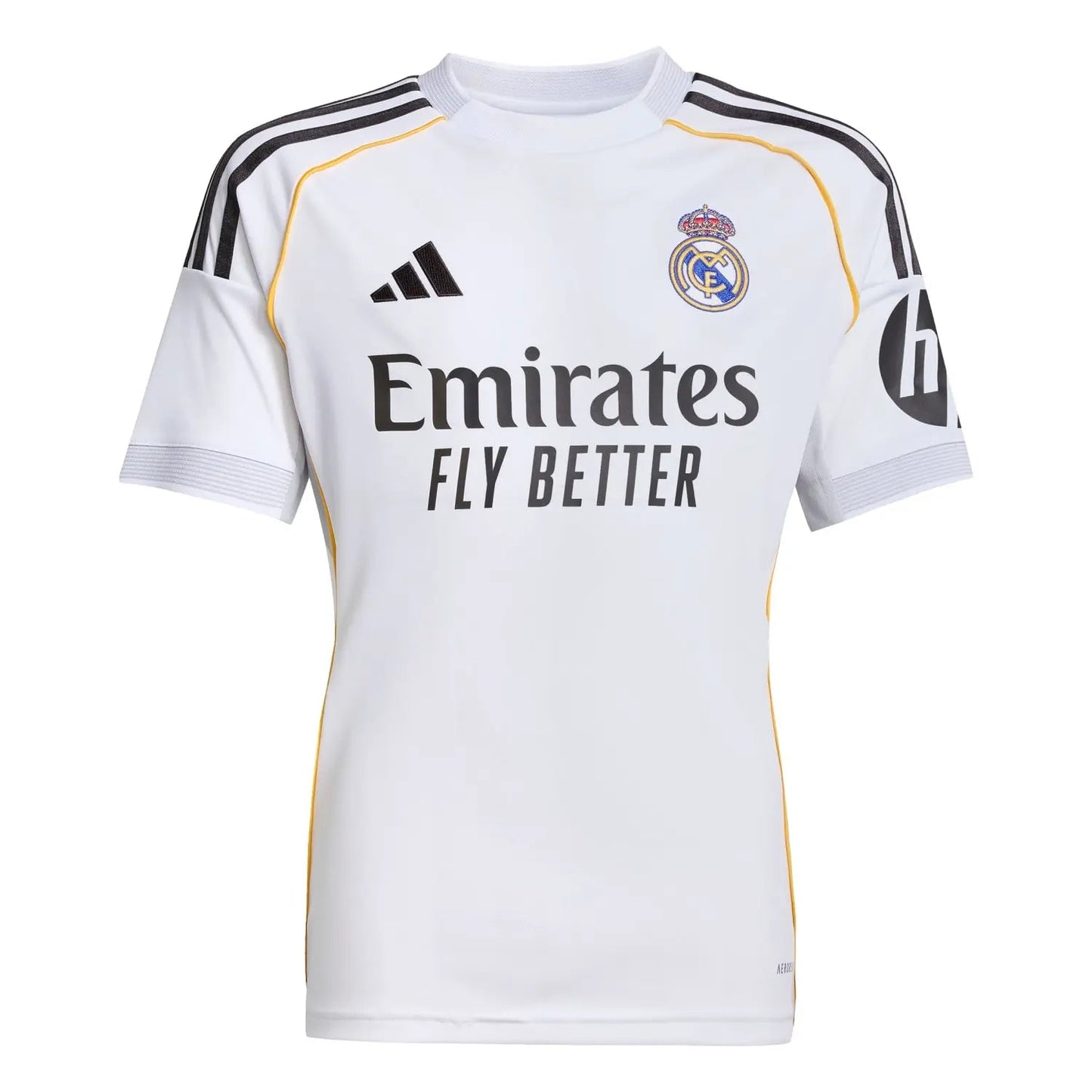Dziecięcy zestaw piłkarski Real Madrid Home Soccer Jersey (koszulka + spodenki + skarpetki) 2025/26 Top Koszulki Pilka Sklep