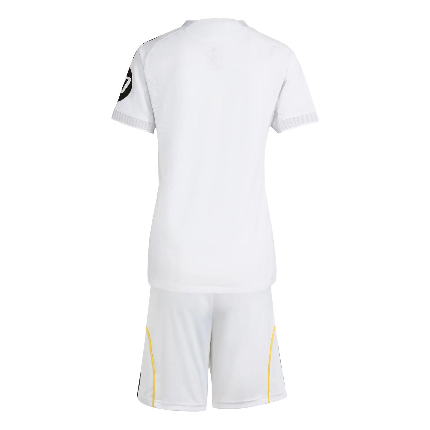 Dziecięcy zestaw piłkarski Real Madrid Home Soccer Jersey (koszulka + spodenki + skarpetki) 2025/26 Top Koszulki Pilka Sklep