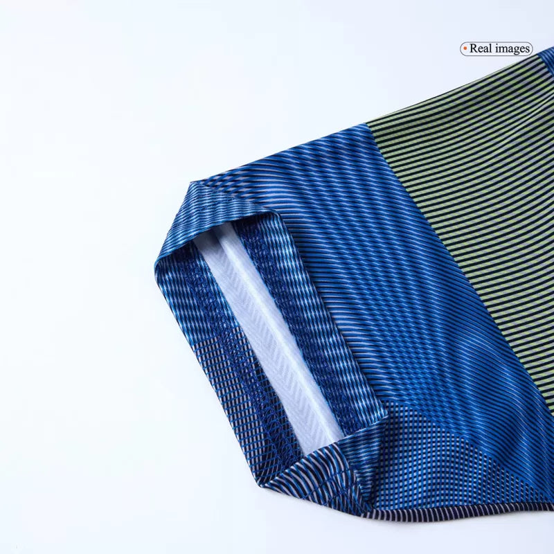 Real Madrid Pre-Match Soccer Jersey 2025/26 - Blue Top Koszulki Pilka Sklep