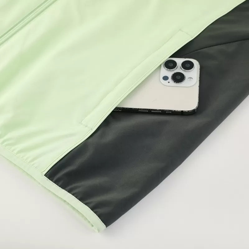 Real Madrid Windbreaker Jacket 2025/26 - Green Top Koszulki Pilka Sklep