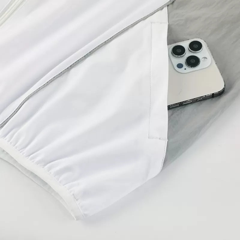 Real Madrid Windbreaker Jacket 2025/26 - White Top Koszulki Pilka Sklep