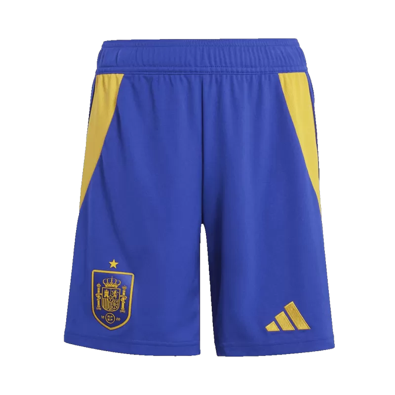 Zestaw koszulek piłkarskich reprezentacji Spain (koszulka + spodenki) 2024/25 Top Koszulki Pilka Sklep