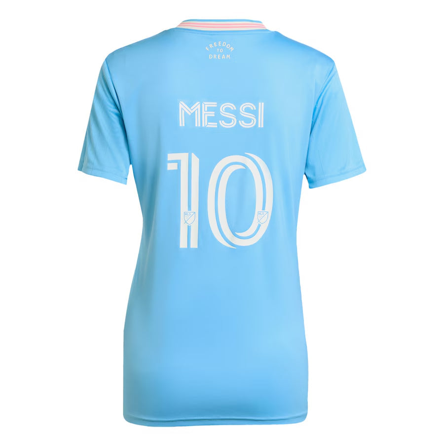Koszulka damska Inter Miami CF Messi #10 Third Away Soccer Jersey 2025 Top Koszulki Pilka Sklep