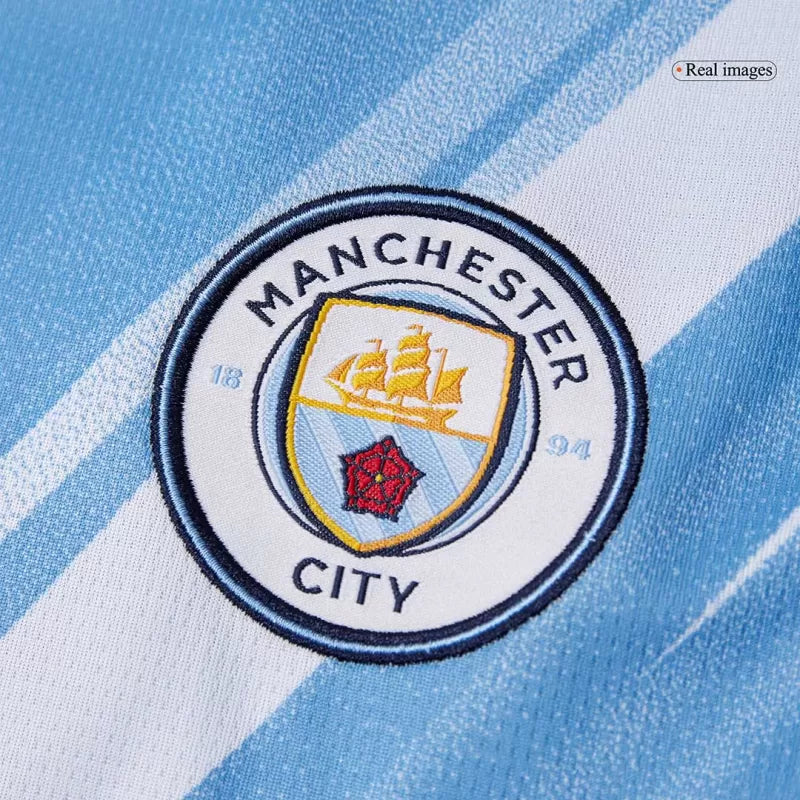 Women's Manchester City Home Soccer Jersey 2025/26 Top Koszulki Pilka Sklep