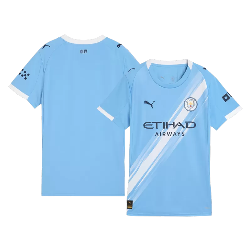 Women's Manchester City Home Soccer Jersey 2025/26 Top Koszulki Pilka Sklep