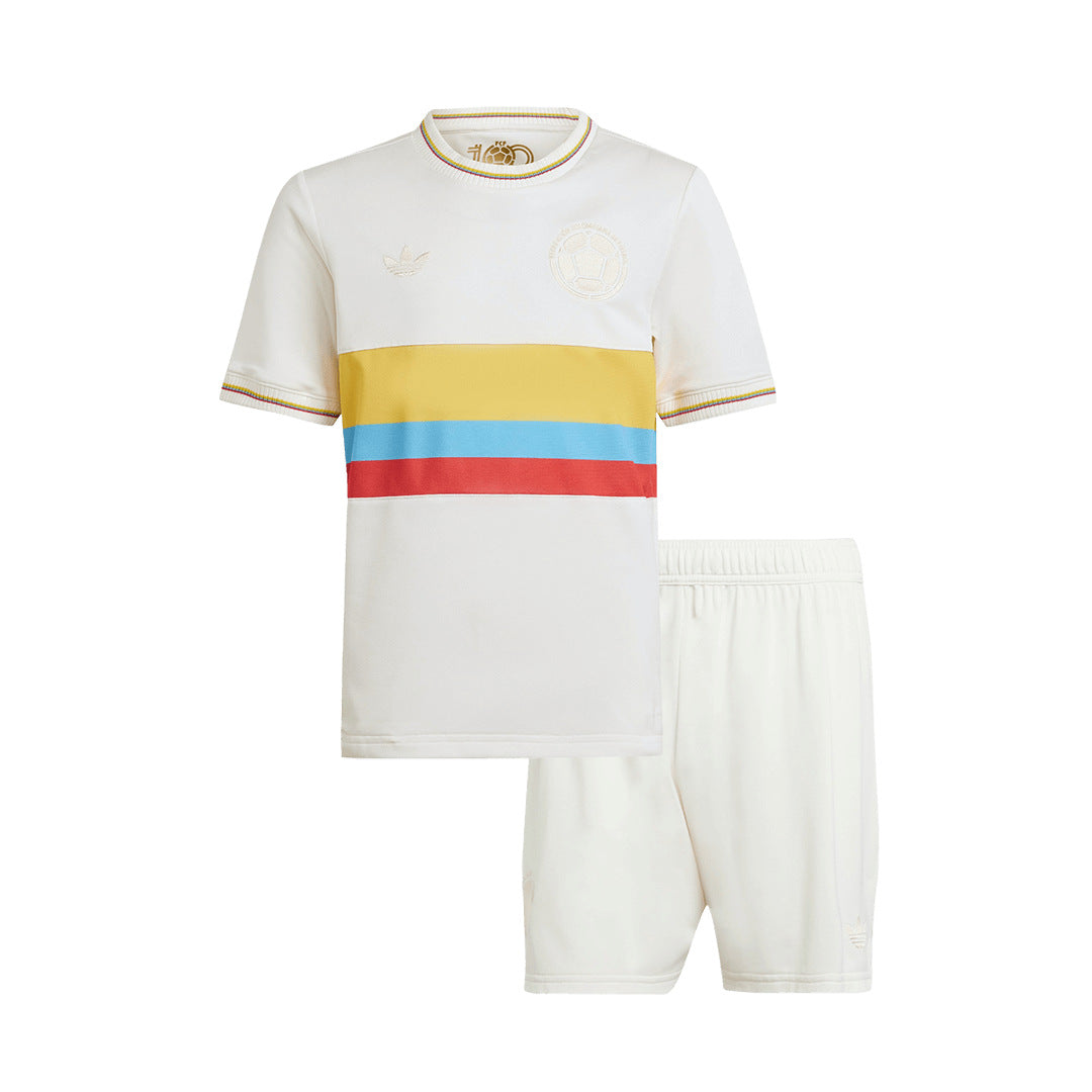Kid's Colombia 100th Anniversary Jersey Kit(Jersey+Shorts) 2024 Top Koszulki Pilka Sklep