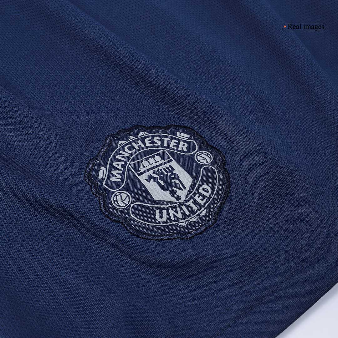 Dziecięcy zestaw wyjazdowy Manchester United koszulka2024/25 Top Koszulki Pilka Sklep
