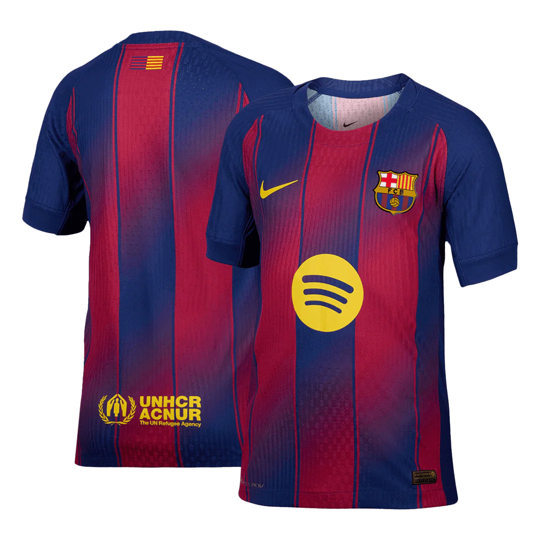 Wersja Gracza Koszulka piłkarska Barcelona Home 2025/26 - Slim Fit Top Koszulki Pilka Sklep