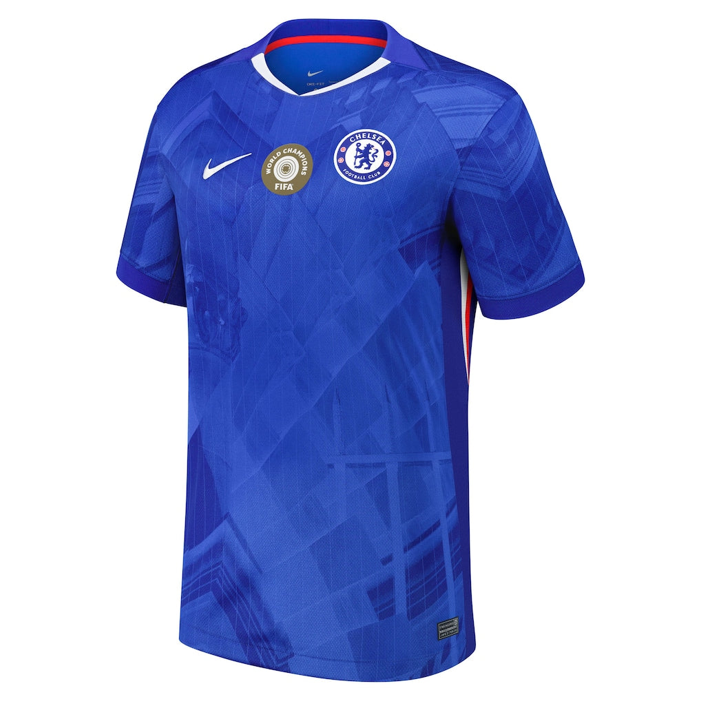 Player Version Chelsea Cup Home Soccer Jersey2025-26 with World Champions 25 printing Top Koszulki Pilka Sklep
