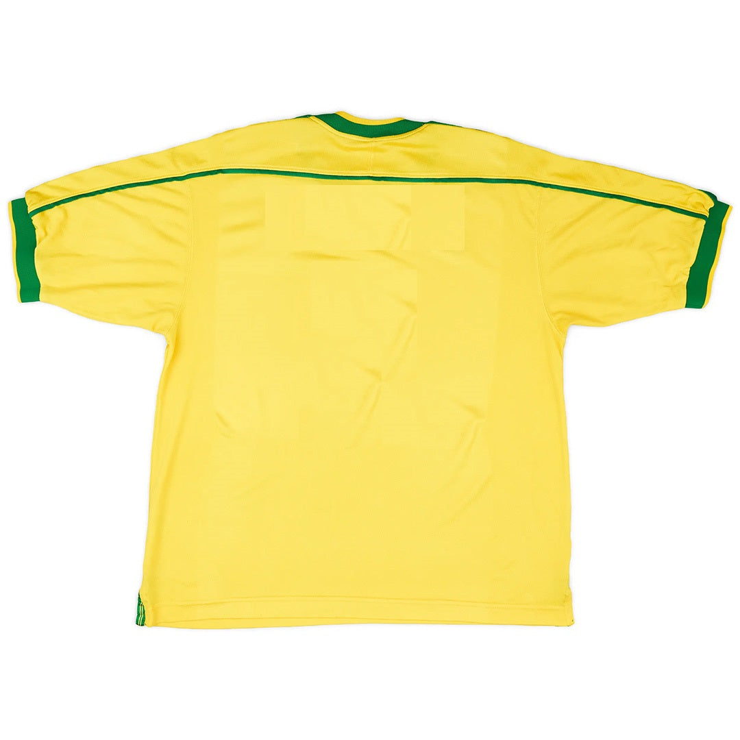 Retro Brazil Home Jersey 1998 Top Koszulki Pilka Sklep