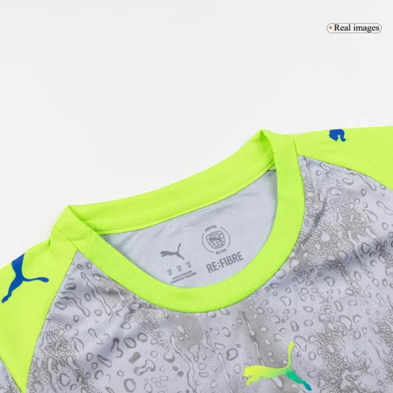 Kid's Manchester City Third Away Soccer Jersey Kit(Jersey+Shorts) 2025/26 Top Koszulki Pilka Sklep