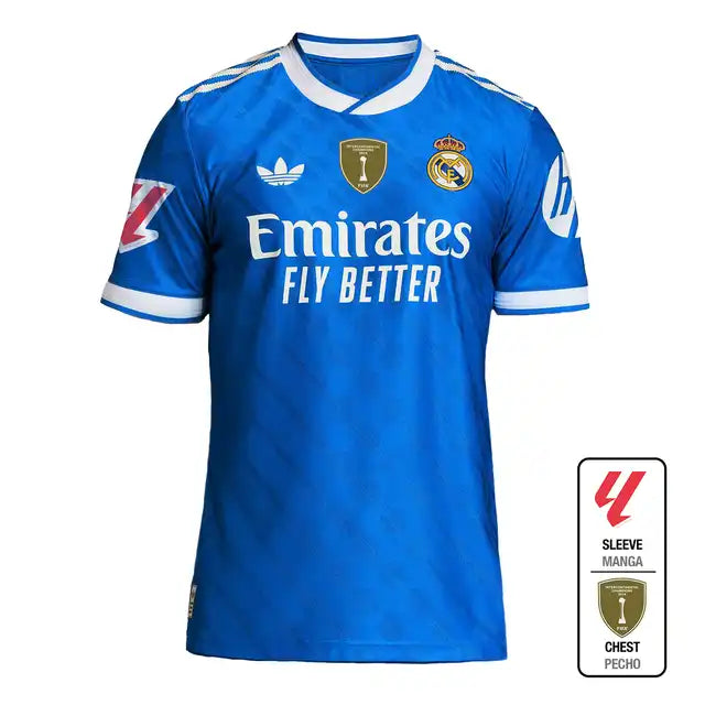 Real Madrid Third Away Soccer Jersey 2025/26 Top Koszulki Pilka Sklep