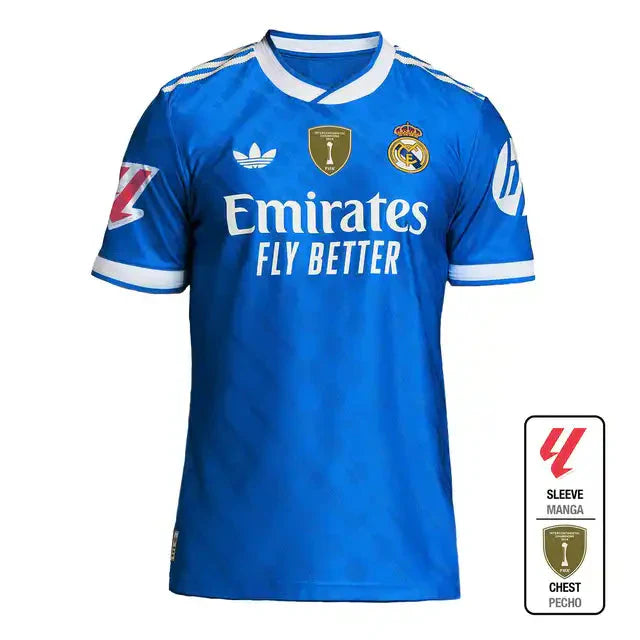 Real Madrid Third Away Soccer Jersey 2025/26 Top Koszulki Pilka Sklep