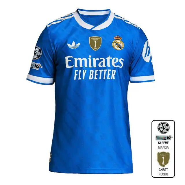 Real Madrid Third Away Soccer Jersey 2025/26 Top Koszulki Pilka Sklep