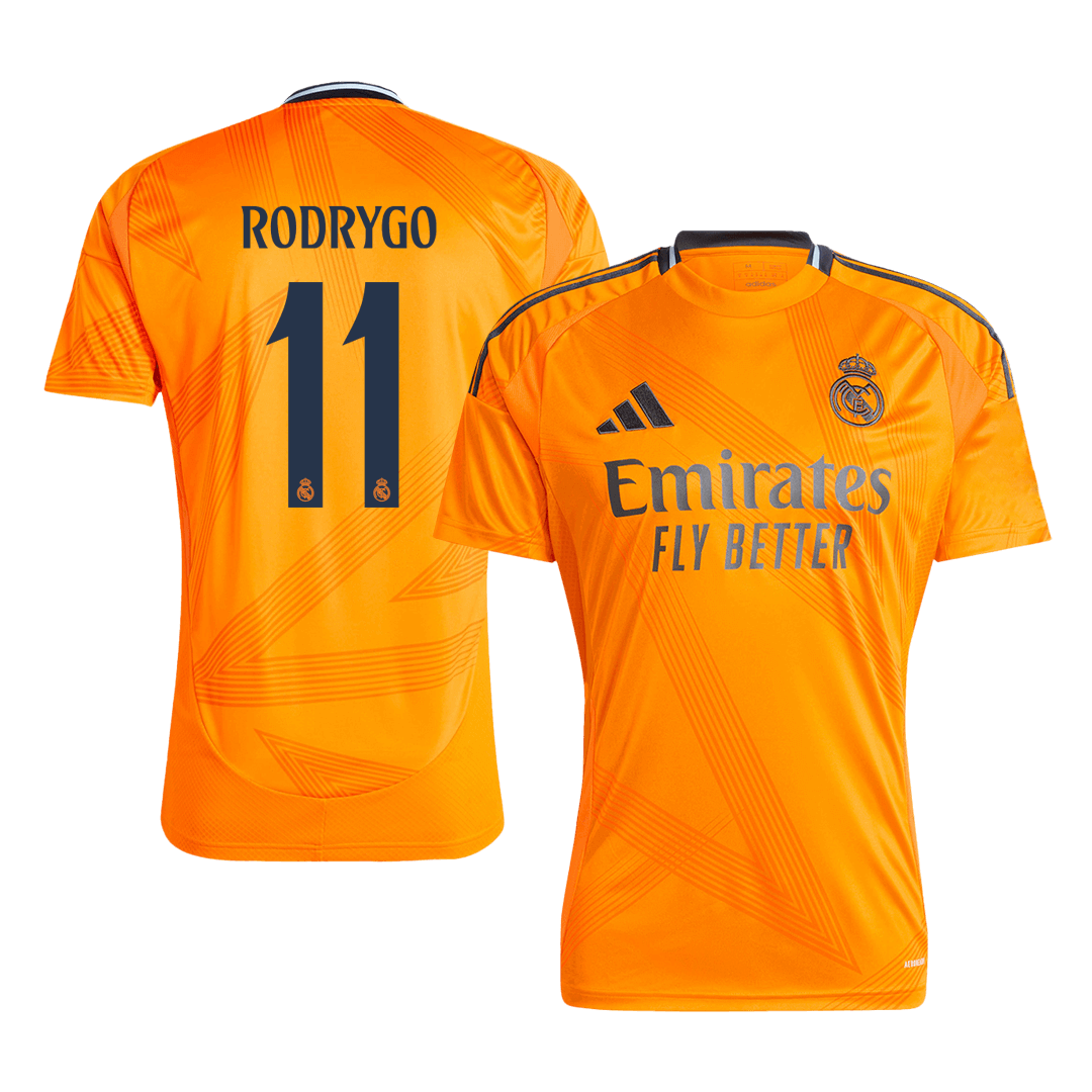 RODRYGO #11 Men's Real Madrid 2024/25 Away Shirt